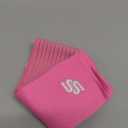 Sleeve Stars Ankle Brace for Women & Men, Ankle Wrap for Sprain, Compression Sleeve for Plantar Fasciitis Relief, Easy Customizable Support: w/ Removable Strap (Single/M:10"-12"/Hot Pink)