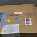 Amazon Basics Stackable and Foldable Clear Shoe Storage Organizer Box, Medium, 12-Pack