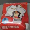 Morph Costumes Adults Piggyback Funny Characters Ride on Halloween Costumes for Adults (Beige and Red)