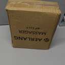 AERLANG Massage Gun with Heat Deep Tissue Back Massager Neck Massager for Pain Relief,Muscle Percussion Massage Gun, Birthday Gifts for Men Women Dad him Handheld Message Gun with 7Heads&Silent (Black)