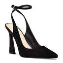 Reoplty Womens Closed Toe Ankle Strap Heels Pointed Toe Pumps Shoes Slingback High Heel Wedding Dress Shoes 8.5