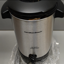 Hamilton Beach 45 Cup Coffee Urn and Hot Beverage Dispenser, Silver