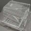 REALINN Under Sink Organizer, Pull Out Cabinet Organizer, 2 Tier Metal Slide Out Shelf with L Shaped Design, Under Cabinet Storage for Kitchen, Bathroom, Laundry, Deep Cabinet Shelf Storage, White