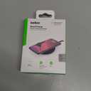 Belkin Quick Charge Wireless Charging Pad - 10W Qi-Certified Charger Pad for iPhone, Samsung Galaxy, Apple Airpods Pro & More - Charge While Listening to Music, Streaming Videos, & Video Calls - Black