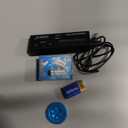 Diamond Tester Pen, Professional Jewelry Diamond Tester with 60X Jewelry Loupe Magnifier, Diamond Selector for Novice and Expert (Non-Rechargeable) (Black)