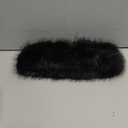 Womens Faux Fur Headbands Winter Cold Weather Fuzzy Elastic Ear Warmer Black Fur Headband