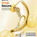 3 x Meifigno Designed for Samsung Galaxy S25 Plus Case, [Compatible with MagSafe] [2X HD Screen Protectors] [Glitter Card & Wrist Strap] Surround Raised Lens Protection Case for S25 Plus 6.7", Gold