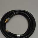 Improved Propane Quick Connect Hose for RV to Grill, 12FT RV Propane Hose with Blackstone Propane Elbow Adapter, Fit for Blackstone 22 Inch Griddle & 17" Grill