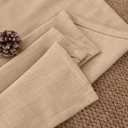 BGment Faux Linen Curtains 90 Inches Long Set of 2 Panels, Living Room Long Curtains Burlap Textured Thick Light Filtering Privacy Grommet Window Treatments, 52 x 90 Inch, Tan
