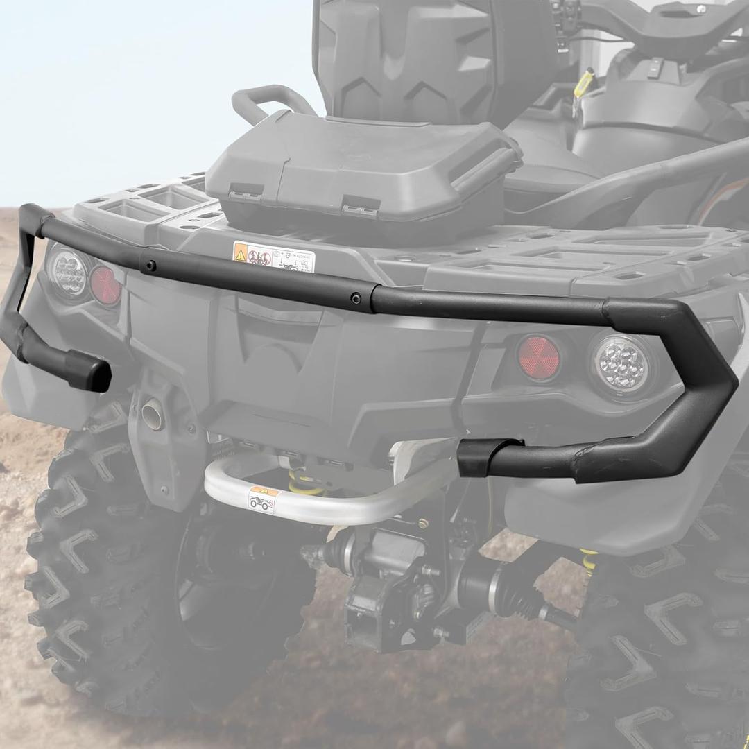 HAKA TOUGH Rear Bumper for Can-Am Outlander 650 2013-2021 Rear Brushguard Protect for Outlander 850 570 800 850 1000 MAX Accessories Replace # 715004920