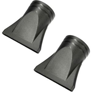 2Pcs Black Hot Professional Salon Hairdressing Tool Hair Dryer Nozzle Wide Design Useful Convenient Design Styling Tools Hair Dryers Accessories