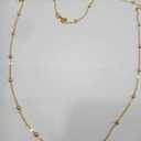 Golden Necklace 35.5"