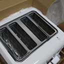 Cuisinart 4-Slice Compact Plastic Toaster, White, CPT-142P1