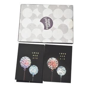 EasyKart Labels Joy Peace Love Christmas Greeting Cards 18 Pack w Envelopes