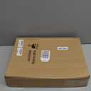 16"x12" Serving Trays with Handles, Black Decorative Serving Tray, Ottoman Trays for, Living Room, Bathroom, and Outdoors Decorative Trays (Black)