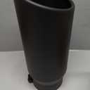 LCGP 5" Inlet Exhaust Tip, 6" Outlet 15" Long Bolt On Stainless Steel Diesel Exhaust Tailpipe Black