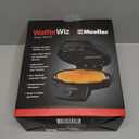 Mueller Heart 5 Waffle Maker, Norwegian Waffle Iron, Adjustable Browning Control & Nonstick, Cool Touch Handle, Easy to Clean, Small Kitchen Appliances