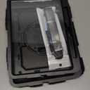 SEYMAC for iPad Pro 11 Inch Case M5 2025 / M4 2024, Heavy Duty Shockproof Protective Case with Screen Protector, 360 Rotating Stand, Hand/Shoulder Strap and Pen Holder, Black