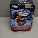 Joiedomi Christmas Inflatables Gingerbread Outdoor Decorations, Gingerbread Man in Hot Cocoa Mug with LEDs, Cute Christmas Blow Up Gingerbread Yard Decoration for Xmas Outdoor Garden Lawn Decor