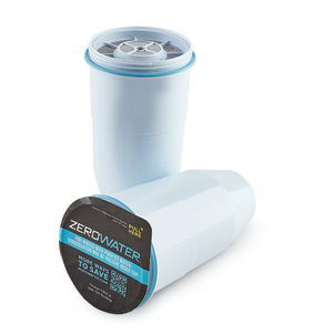 Zerowater Official Replacement Filter  5Stage 0 Tds Filter Replacement  System Iapmo Certified To Reduce Lead, Chromium, And Pfoa/Pfos, 2Pack