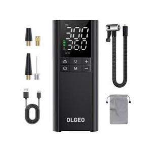 Tire Inflator Portable Air Compressor, 170PSI Cordless Air Pump, 4X Faster Air Compressor with Pressure Detection, One Click Smart Tire Pump for Car, Motorcycle, Bicycle and Ball