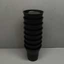 8pcs Round Flared Plastic Planting Pot
