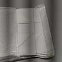 Stockroom Plus Bridesmaid Proposal Box Set - 6-Pack Glossy White Magnetic, 9.5 x 9.5 x 3.5 In - Bridal & Groomsmen Gift Box with Lid