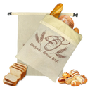 2 Pack Sourdough Beeswax Bread Bags for Homemade Bread Storage with Lining, Cotton Linen Reusable Breads Bag Beeswax Wraps for Food, Sourdough Breads Storage to Keep Fresh, Freezer Healthy Container