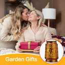 Hummingbird Solar Lanterns Outdoor Waterproof Garden Decor, Metal LED Garden Light Birthday Gifts for Women mom Christmas Gifts for Yard, Patio, Lawn, Tabletop, Pathway, Landscape,Walkway, Terrace