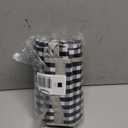 Cute Gingham Picnic Blanket, Waterproof Foldable, in Large 80x60in and Extra Large 80x80in, Portable Compact Beach Blanket, Oversized XL Outdoor Mat (Black)