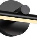 JUSHENG Black Picture Lights for Paintings Dimmable Gallery Light Hardwired LED Wall Art Lighting Display Artwork Lamps 24.21'' Inch 12W 3000K Warm White