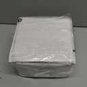 Moukeren 50 Pcs Spandex Chair Sashes Bows Stretch Chair Bands Slider Sashes Elastic Ties Ribbon Covers for Wedding Party Events Ceremony Birthday Banquet Decorations(Black)