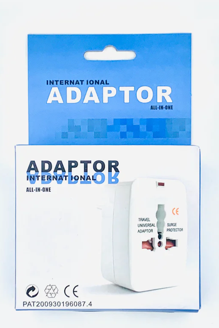 Worldwide Universal Power Adapter, All-in-One International Travel Plug Converter for USA, EU, UK, France, Italy, Australia, India - Portable Wall Charger Plug