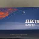 Bedsure Electric Blanket Twin - Soft Flannel Heated Blanket Twin Size, Fast Heating with 6 Time Settings (Up to 10H) & 6 Heat Settings, Warm Gift for Grandma (62x84 inches, Cream)