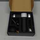 Deep Tissue Massage Gun, Portable Percussion Muscle Massager with 30 Speeds & 6 Attachments, Handheld Electric Back & Neck Massager for Pain Relief (Black)