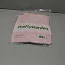 PRETTYGARDEN Overall Jumpsuit For Women 2025 Summer Casual Wide Leg Sleeveless Button Striped Jumpsuits Trendy Outfits (Pink, XXL)