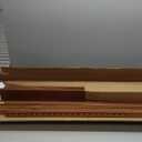 MEEDEN Large Painters Easel Adjustable Solid Beech Wood Artist Easel, Studio Easel for Adults with Brush Holder, Holds Canvas up to 48" - Walnut