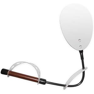 Rehabilitation Advantage Magnified Oval Flexible Inspection Mirror
