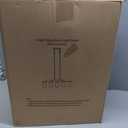 Dining Room Light Fixture Over Table, 5-Light Farmhouse Chandeliers for Dining Room Hanging, Linear Pendant Lights Kitchen Island Lighting, Wood Ceiling Light Fixture with Clear Glass Shade, Black (Black & Reddish Brown)