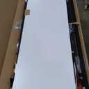 L-Shaped Wooden PC Desk for Gaming and Work - 50 Inch Writing Space-Saving Corner Table with CPU Storage Shelf, Side Bag, Home, Office, white