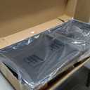 Disc Golf Storage Rack, Metal Disc Station Organizer Shelf, Equipment Accessories Storage, Frisbee Bag Basket Organizers for Home Garage Basement, Stand Shelves, Black