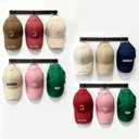  Meaocer 4 Packs Hat Rack for Wall, Hat Organizer for Baseball Caps Holds 36 Hats, 3 Mounting Options Hat Hook Hanger, Strong Baseball Hat Holder Storage, Cap Display for Door, Room, Closet (Black)