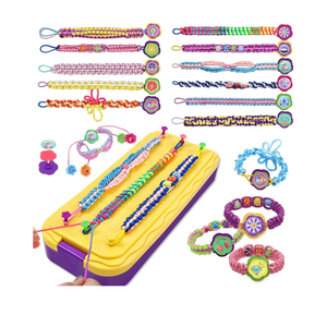 DDAI Arts and Crafts for Kids Age 8-12 Friendship Bracelet Making Kit for Girls - Best Birthday Gifts Ideas for Girl 7 9 10 11 Year Old - Popular Bracelets String Maker Toys Set