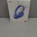 Picun NC60 Hybrid Active Noise Cancelling Headphones, Foldable Wireless Over Ear Bluetooth 5.4 Headphones, 80H Playtime, Transparency Mode, Stereo Bass, Custom EQ via App for Travel Home Lake Blue