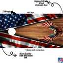 American Eagle Cornhole Board Wraps, Cornhole Decals and Wraps for Boards (Set of 2), Cornhole Skins for Boards (Cornhole Wraps Only)