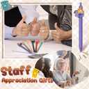 Sayglossy 12 Pcs Dumpster Fire Gifts Bulk 911 Dispatcher Appreciation Gift Funny Luminous Dumpster Fire Ballpoint Pens Emotional Support for Volunteer Coworker Employee Office Team Desk Accessories