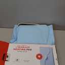 Sunbeam XL Heating Pad for Back Neck and Shoulder Pain Relief with Sponge for Moist Heating Option Extra Large 12 x 24" Blue