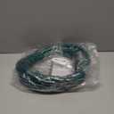 15FT Lightweight PVC Garden Hose: 1/2 Inch Flexible Hose with 3/4 Inch GHT and Shut Off Valve - Leak-Proof Design with Washers and Repair Connector for Small Yard Car Washing