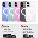 MOFT Invisible Case for iPhone 16 Plus Case, Clear MagSafe Phone Case, Dual Cutouts Frame Design with Bare-Device Feel, Anti-Yellowing Ultra-Thin Strong Magnetic Protective Phone Cover, Clear
