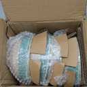 Bosmarlin Ceramic Soup Bowl Set of 4, 26 Oz, 6 Inch Stoneware Cereal Bowl for Oatmeal, Salad, Dishwasher and Microwave Safe, Reactive Glaze (Green, 6 in)